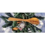 JWD Vařečka se jménem z olivového dřeva s vlastním textem – Zboží Dáma