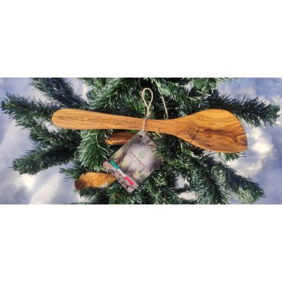 JWD Vařečka se jménem z olivového dřeva s vlastním textem – Zboží Dáma