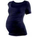 Jožánek Johanka těhotenské tričko krátký rukáv tmavě modrá – Zboží Dáma