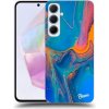 Pouzdro a kryt na mobilní telefon Samsung Picasee silikonové Samsung Galaxy A35 5G Rainbow černé