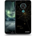 Picasee silikonový průhledný obal pro Nokia 7.2 - Delicate danger – Zboží Živě