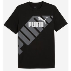 Puma Černé pánské tričko Power Graphic Tee