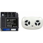 andos Set náhradní řídící jednotka JR1958RX-2S + dálkový ovladač JR1602 pro dětská vozítka – Zboží Dáma