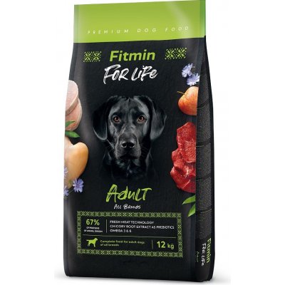 Fitmin For Life Fitmin dog For Life Adult drůbeží, vepřové a hovězí 12kg