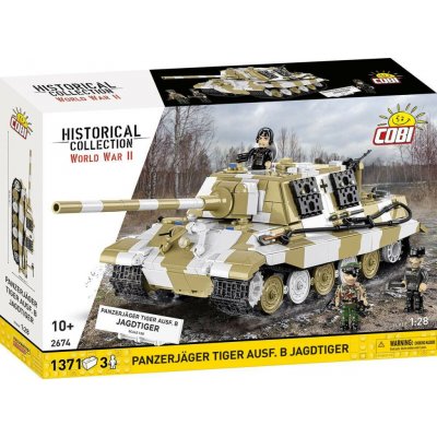 Cobi 2674 II WW Panzerjäger TIGER Ausf. B JAGDTIGER 1:28, 1371 k, 3 f – Zbozi.Blesk.cz