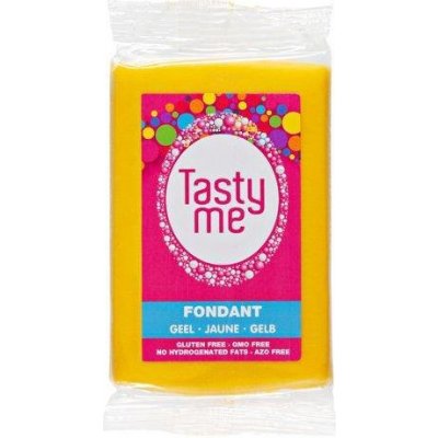 Tasty Me Potahovací hmota žlutá 200 g – Zbozi.Blesk.cz