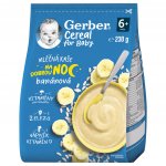 Gerber Cereal for Baby Mléčná kaše na dobrou noc banánová 230 g – Zboží Dáma