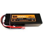 BH Power Li-pol baterie 8000 mAh 3S 100C 200C HC pevný obal – Zboží Mobilmania