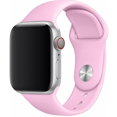 FIXED Silicone Strap na Apple Watch 38/40/41 mm , světle růžový FIXSST-436-PISD – Zboží Mobilmania