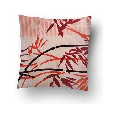 Top textil Flóra červená 40 x 40 cm – Zboží Dáma