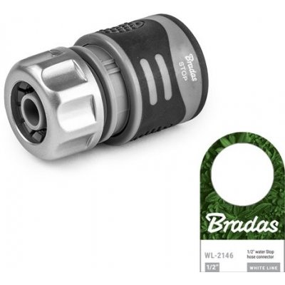 Bradas White line 1/2" a 5/8" rychlospojka STOP TPR