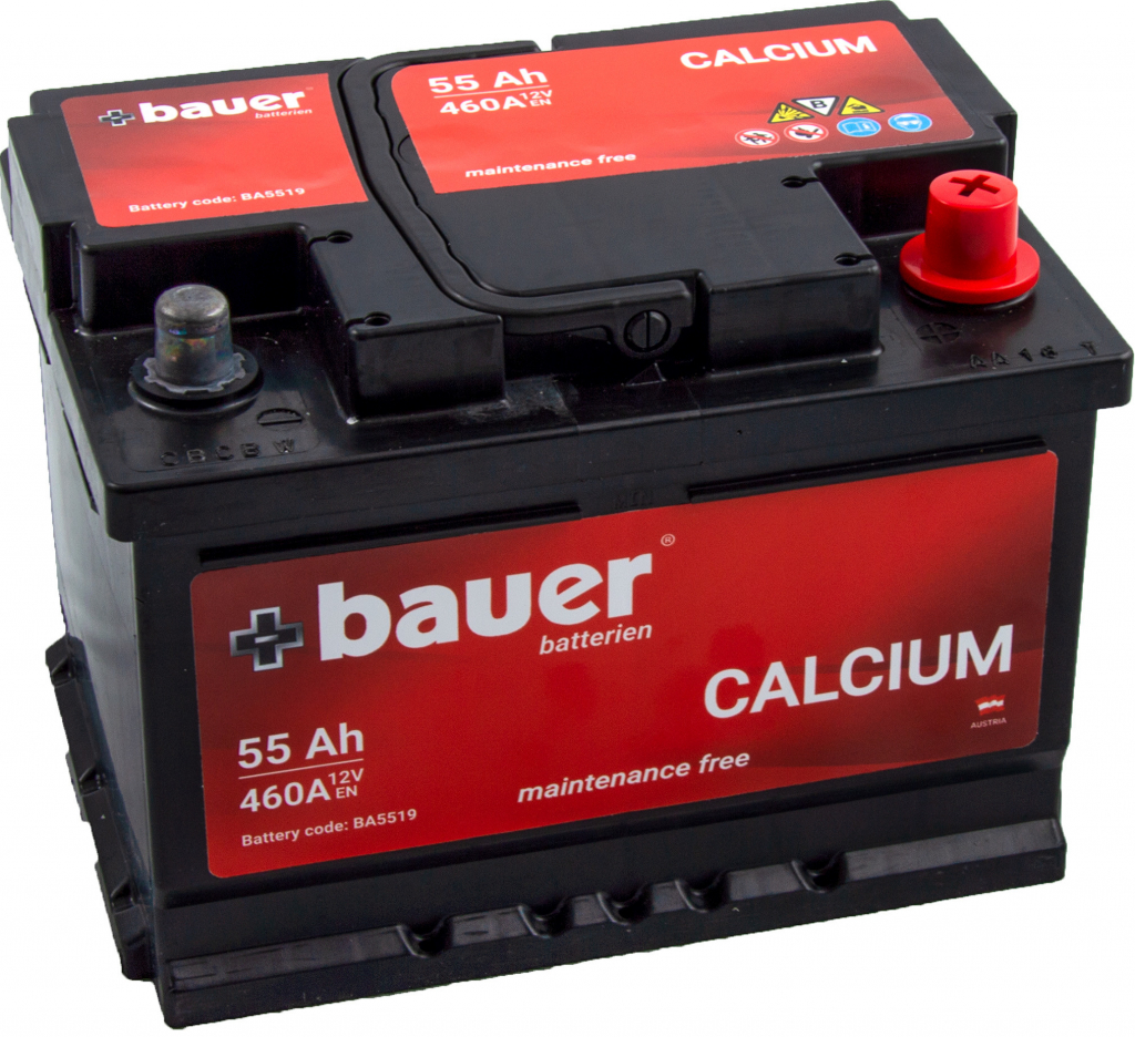 Bauer Calcium 12V 55Ah 460A BA5519