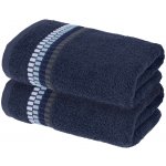 Livarno froté ručník 50 x 100 cm 2 ks tmavě modrá – Sleviste.cz