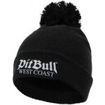 PitBull West Coast zimní pletená čepice s bambulí One Tone Old Logo černá – Hledejceny.cz