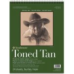 Strathmore Toned Tan pad 24 listů 118g 27,9 x 35,5 cm – Zboží Dáma