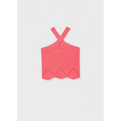Mayoral top úpletový s překřížením růžový – Zbozi.Blesk.cz