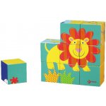 Teddies kostky kubus Divoká zvířata/Zoo 9ks v krabici 20x18x6cm – Zboží Mobilmania