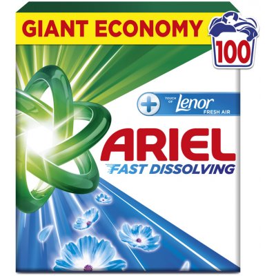 Ariel Touch Of Lenor Fresh Air Universální prášek na praní 5,5 kg – Zboží Dáma