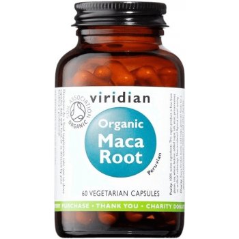 Viridian Maca Root Organic 60 kapslí