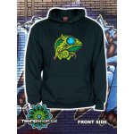Teknoshop Chameleon tekno s potiskem černá – Zboží Dáma