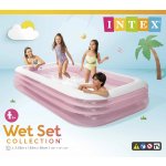 Intex 58487NP růžový bazén 305 x 183 x 56cm – Zboží Mobilmania