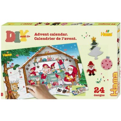 HAMA Velká dárková sada Adventní kalendář MIDI – Zboží Dáma