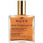 NUXE Huile Prodigieuse OR Multi-Purpose Dry Oil se třpytkami 100 ml – Sleviste.cz