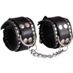 Kožená pouta na ruce zdobená – Zboží Dáma