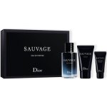 Christian Dior Sauvage EDP 60 ml + sprchový gel 50 ml + hydratační krém na obličej a vousy 20 ml dárková sada – Zbozi.Blesk.cz