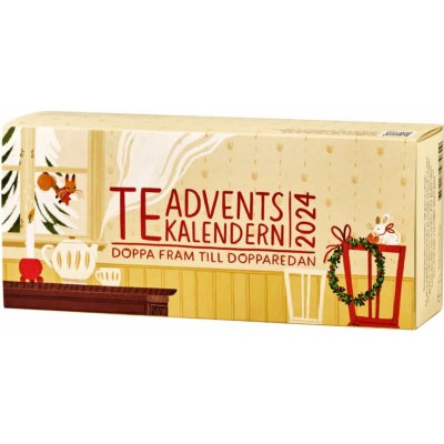 NABO Adventní kalendář BIO sypaného čaje NABO 2024, žlutá barva, papír – Hledejceny.cz