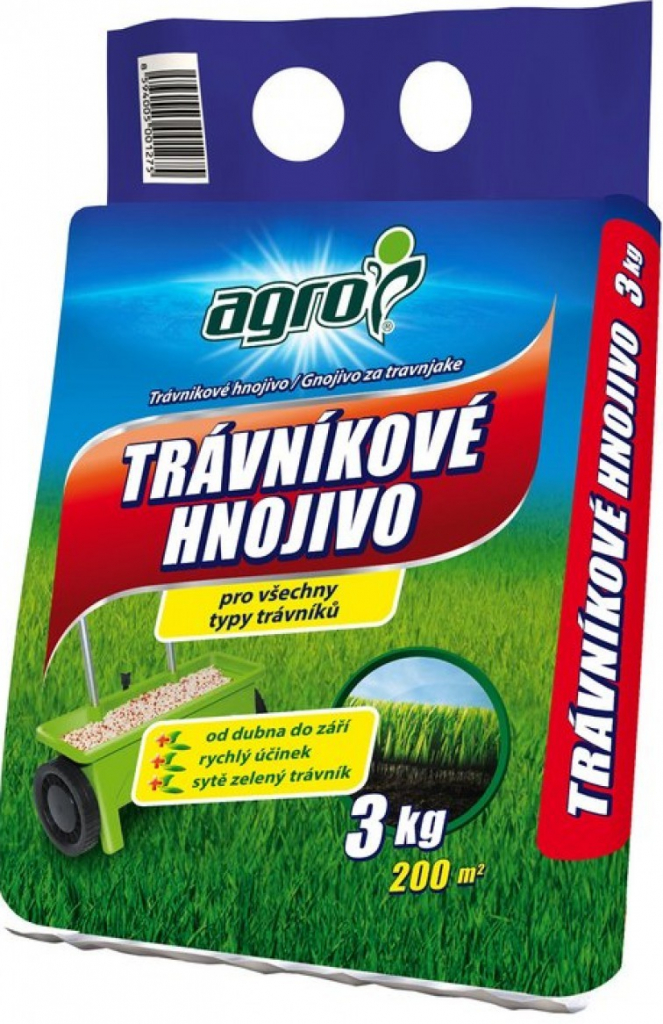 Agro Trávníkové hnojivo 10 kg pytel od 399 Kč - Heureka.cz