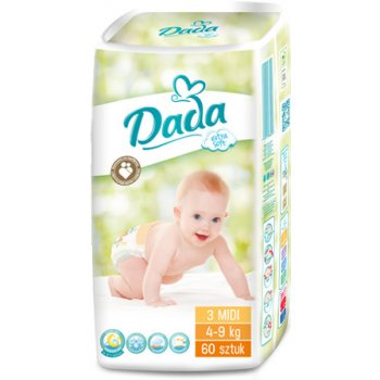 Dada Extra Soft 3 4-9 kg 60 ks