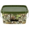 Rybářská krabička a box NGT Kbelík Square Camo Bucket 5L