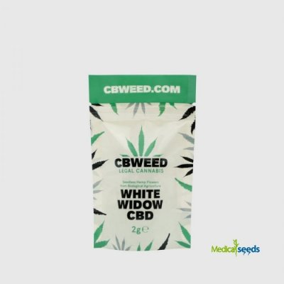 CBWEED White Widow 0,2% THC 2 g – Sleviste.cz