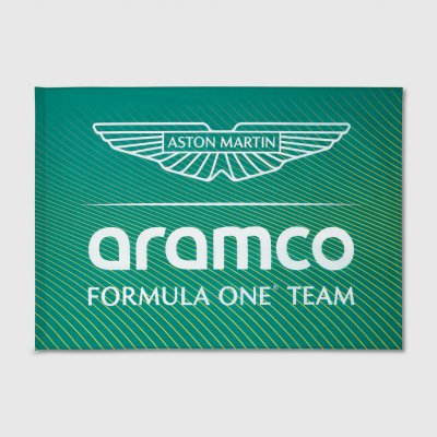 Aston Martin F1 Team fanouškovská vlajka s logem – Hledejceny.cz
