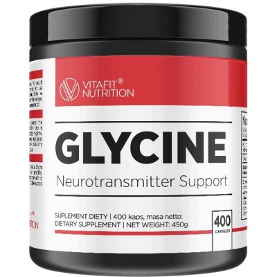 Vitafit Glycin 1000 mg 400 kapslí – Hledejceny.cz