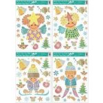 Fólie okenní veselé obrázky z linek 42x30cm set – Hledejceny.cz