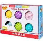 Smily Play Senzorické míčky 6 kusů – Zboží Mobilmania