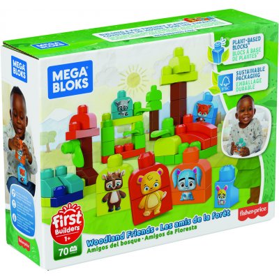 MEGA BLOKS First Builders Kamarádi z lesa – Zboží Mobilmania