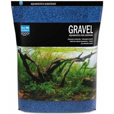 Aqua Excellent písek ledově modrý 1,6-2,2 mm 3 kg – Zboží Dáma