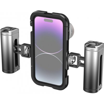 SmallRig Mobile Video Cage Kit (Dual Handheld) pro iPhone 14 Pro 4076 – Sleviste.cz