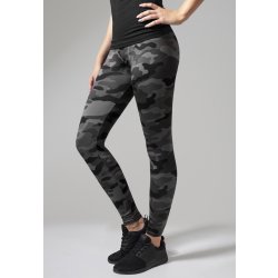 Urban Classics dark camo dámské legíny