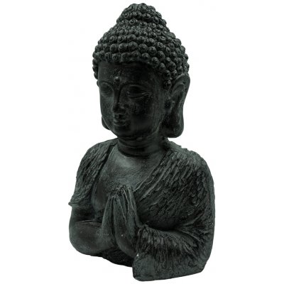 Dekorační figurka hlava Buddhy, 25 × 11 × 25 cm 139341 – Zboží Dáma