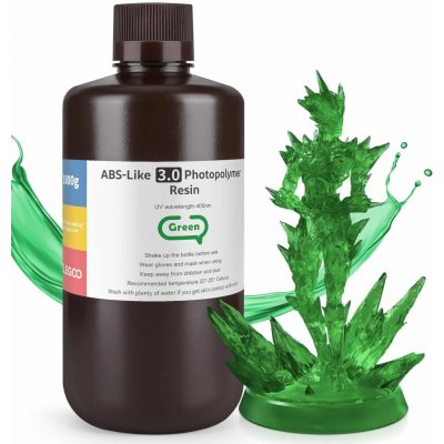 ELEGOO ABS-like Resin V3.0 1KG Green 50.103.0155 – Zboží Živě