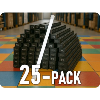 V-TAC LED trubice vysokosvítivá T8, 7W, G13, NANO plast, 60cm/25-Pack Neutrální bílá – Hledejceny.cz