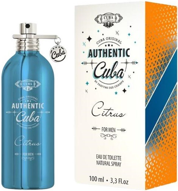 Cuba Authentic Citrus toaletní voda pánská 100 ml