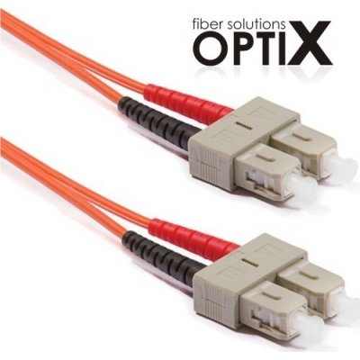 Opticord 1156 LC/UPC-SC/UPC Optický patch, 50/125, 15m – Sleviste.cz