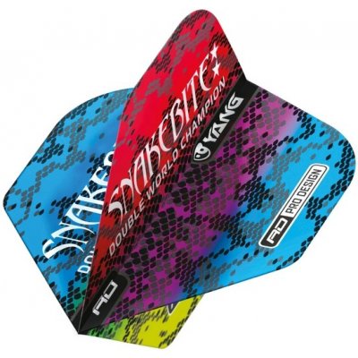 Red Dragon Peter Wright Green & Blue YIN YANG Standard – Zboží Mobilmania