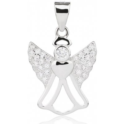 Nubis Stříbrný přívěsek andílek NB 4522 – Sleviste.cz