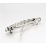 Pro Háčkování Francouzská vlasová spona 51 x 7 mm platina – Zboží Dáma